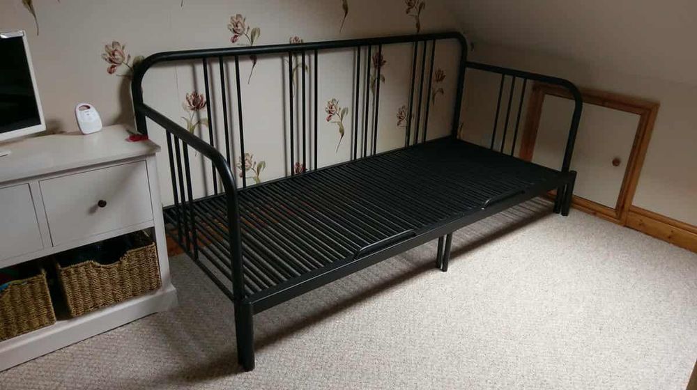 Ikea Fyresdal rama leżanki łóżko rozkładane materac gratis dowóz