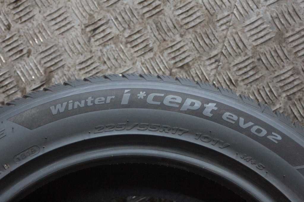 225/55/17 Hankook Winter i*cept evo2 225/55 R17 8mm 2019r