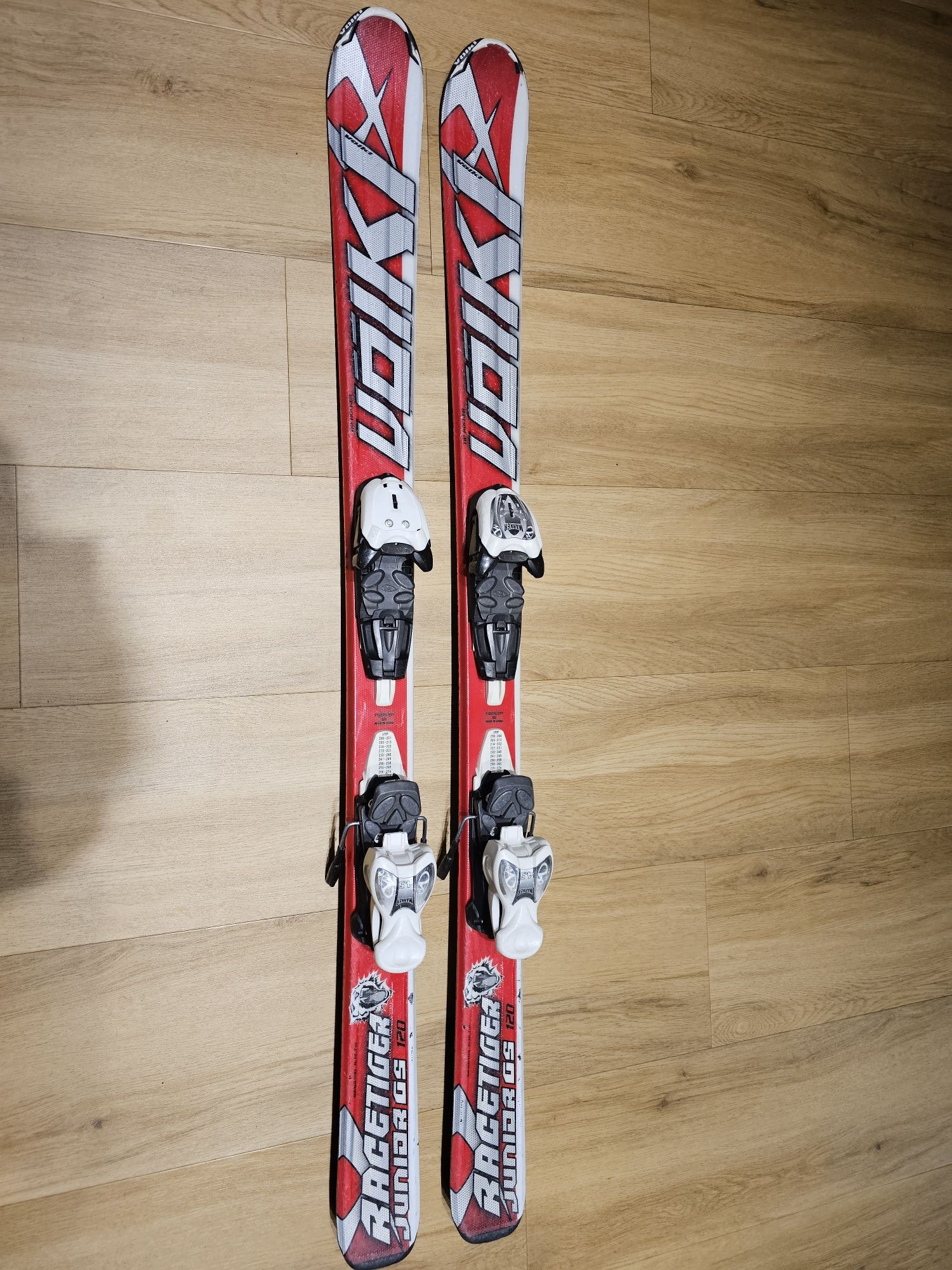 Narty dziecięce 120 cm Volkl Racetiger Junior GS