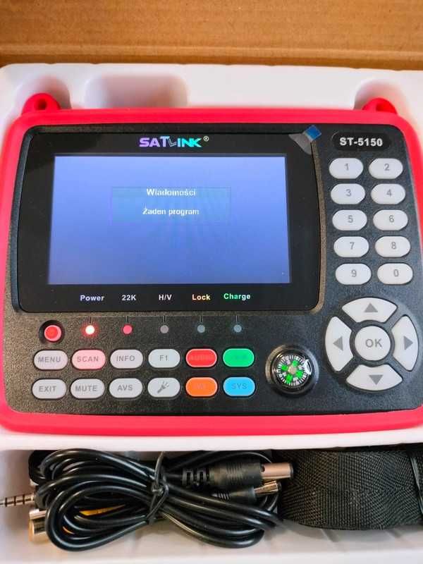 Miernik sygnału cyfrowego HD DVB-S2/T2/C ST-5150