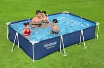 Basen ogrodowy Bestway Steel Pro 3x2m, fitr podgrzewacz wody, plandeka