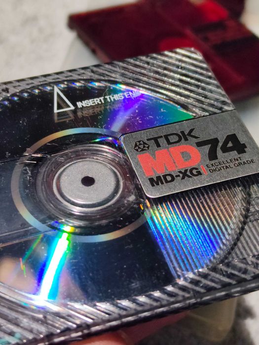 MD Minidysk SONY. TDK. Axia.