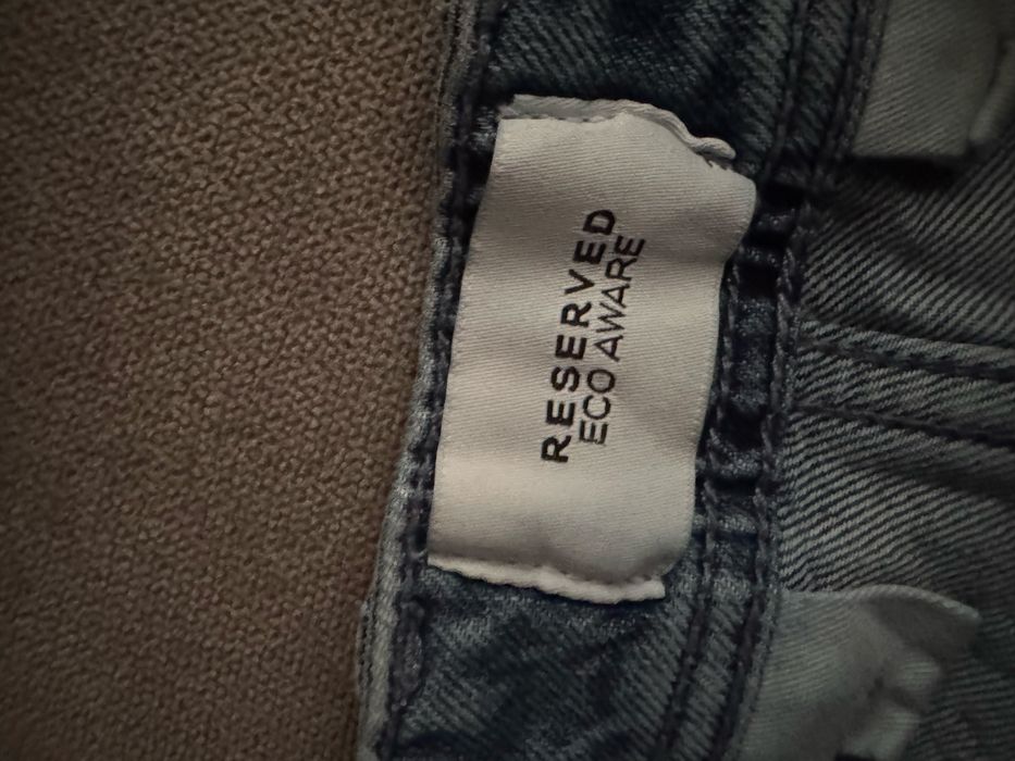 Niebieskie jeansy Reserved, rozmiar 29