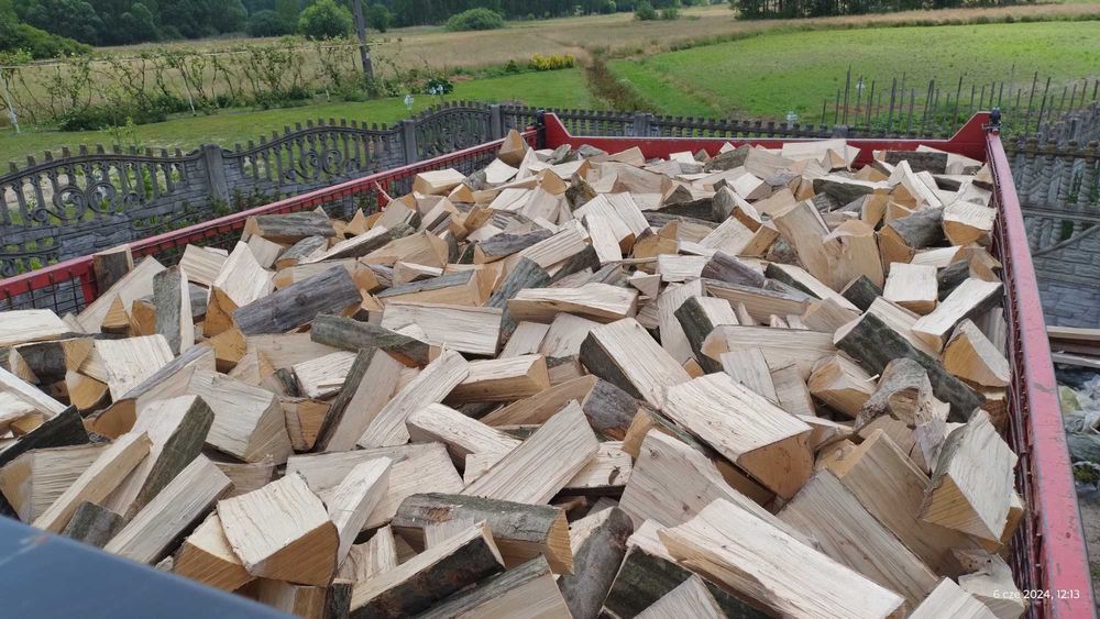 Drewno opałowe, kominkowe, buk, grab, brzoza, olcha