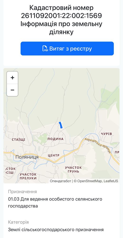 Продаж 30 соток землі в Буковелі