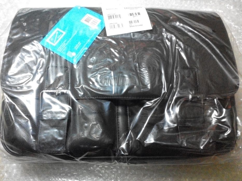 Новая кожаная сумка bag HP 14 Executive Leather Messenger bag оригинал