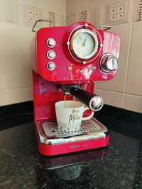 Máquina de café Qilive vermelha
