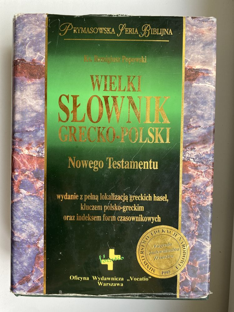 Wielki słownik grecko-polski Nowego Testamentu