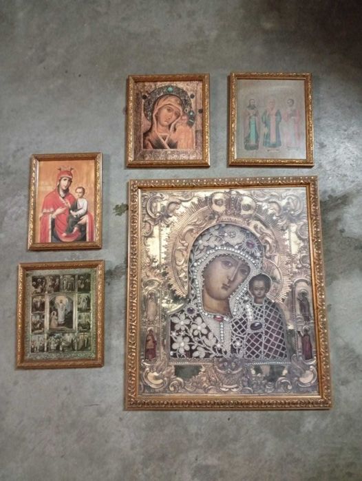 Conjunto de Quadros - Virgens russas