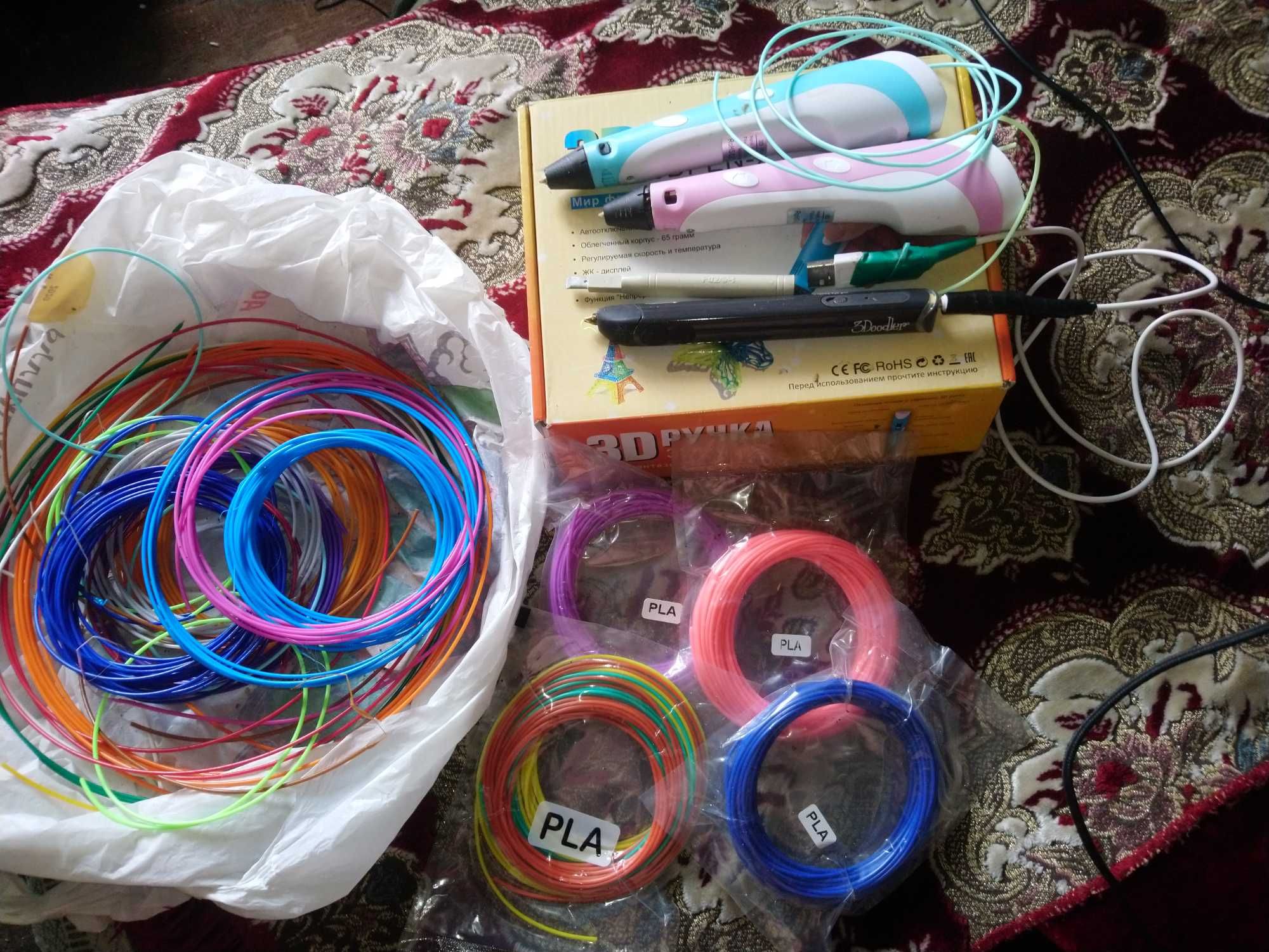 3D-ручка 3Doodler Create Plus Чёрная