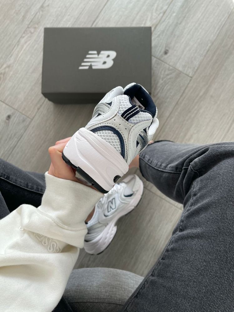 Кросівки чоловічі New Balance 530 White Silver люкс Без передоплати