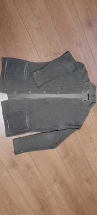 Трикотажный пиджак sisley  XL варенка 100% cotton