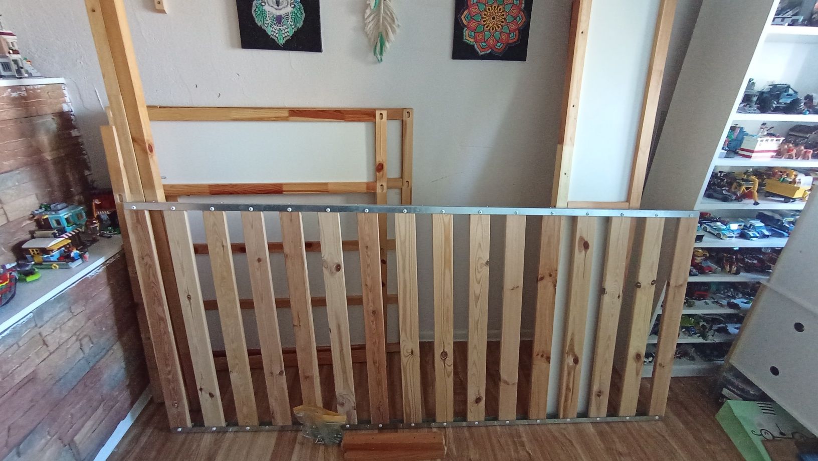 Łóżko piętrowe Ikea Kura dwustronne