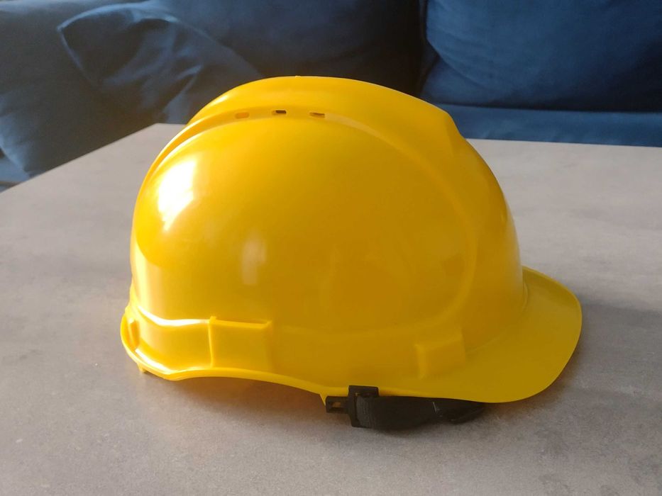 Kask ochronny budowlany żółty rozmiar 53 - 59