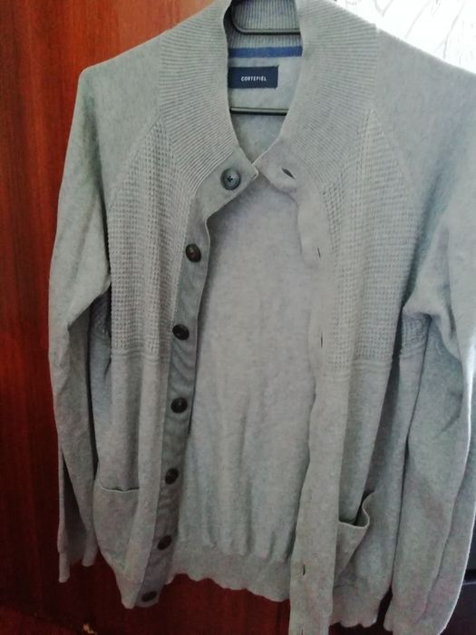 Casaco de malha fina