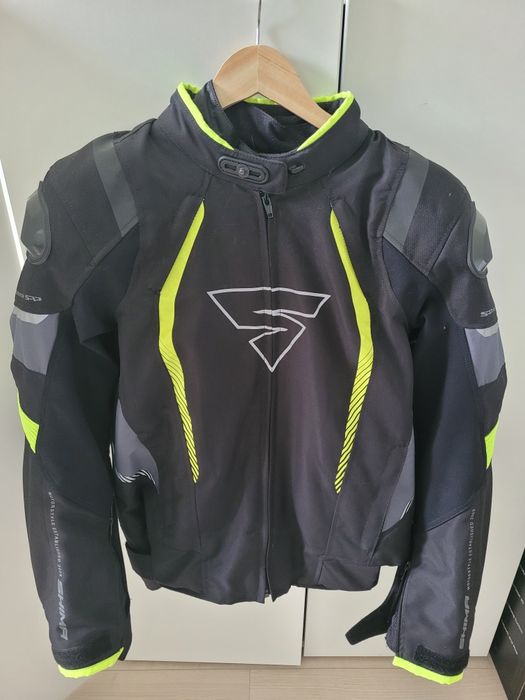 Kurtka motocyklowa tekstylna SHIMA SOLID PRO FLUO rozm. M