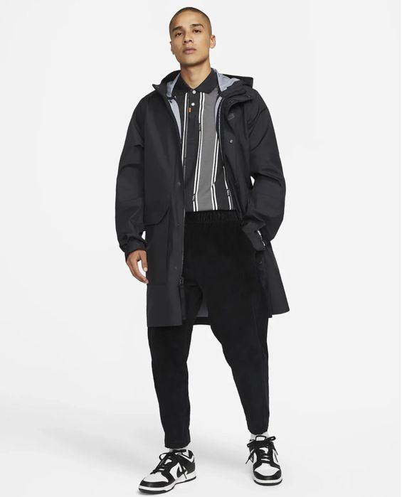 Парка чоловіча Nike Nsw Sfadv Shell Hd Parka Black Dm5497-010