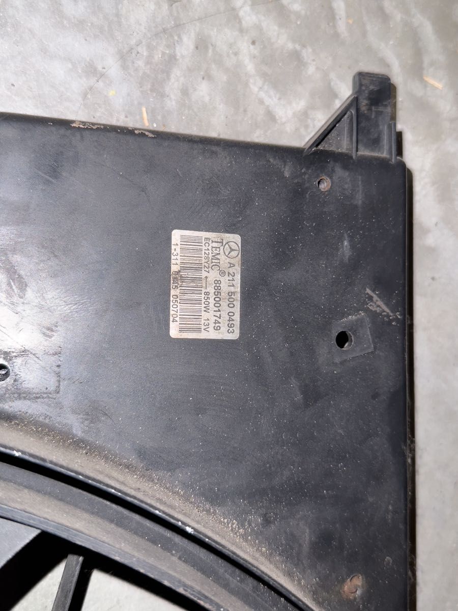 Wentylator chłodnicy 3.2 CDI R6 850W