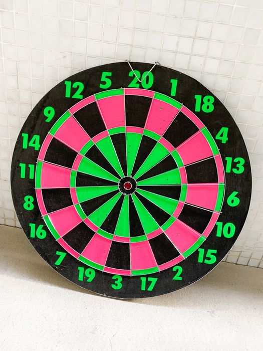 Alvo de dardos jogo