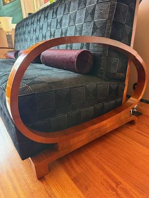 Sofa w stylu Art Deco