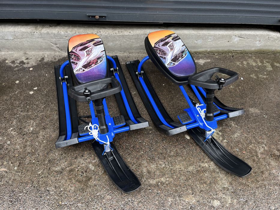 Сани з рулем Чук і Гек аргамак  санки дитячі з кермом хороша якість