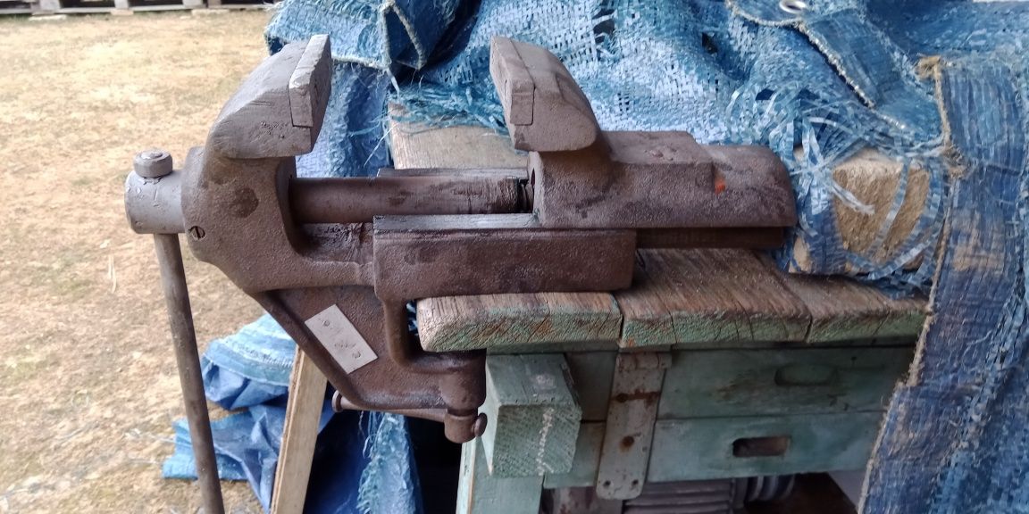 Stare Imadło stołowe z czasów PRL-u 100mm