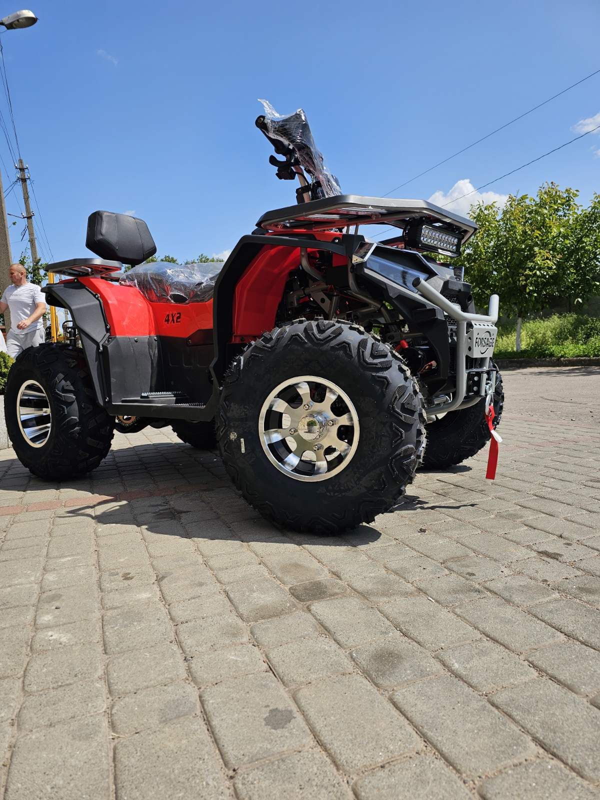 Квадроцикл FORSAGE Moto 200 cc.(Довга База) + Лебідка
В наявності