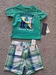 Conjunto de 2 peças da Tommy Hilfiger - T3/6meses - NOVO