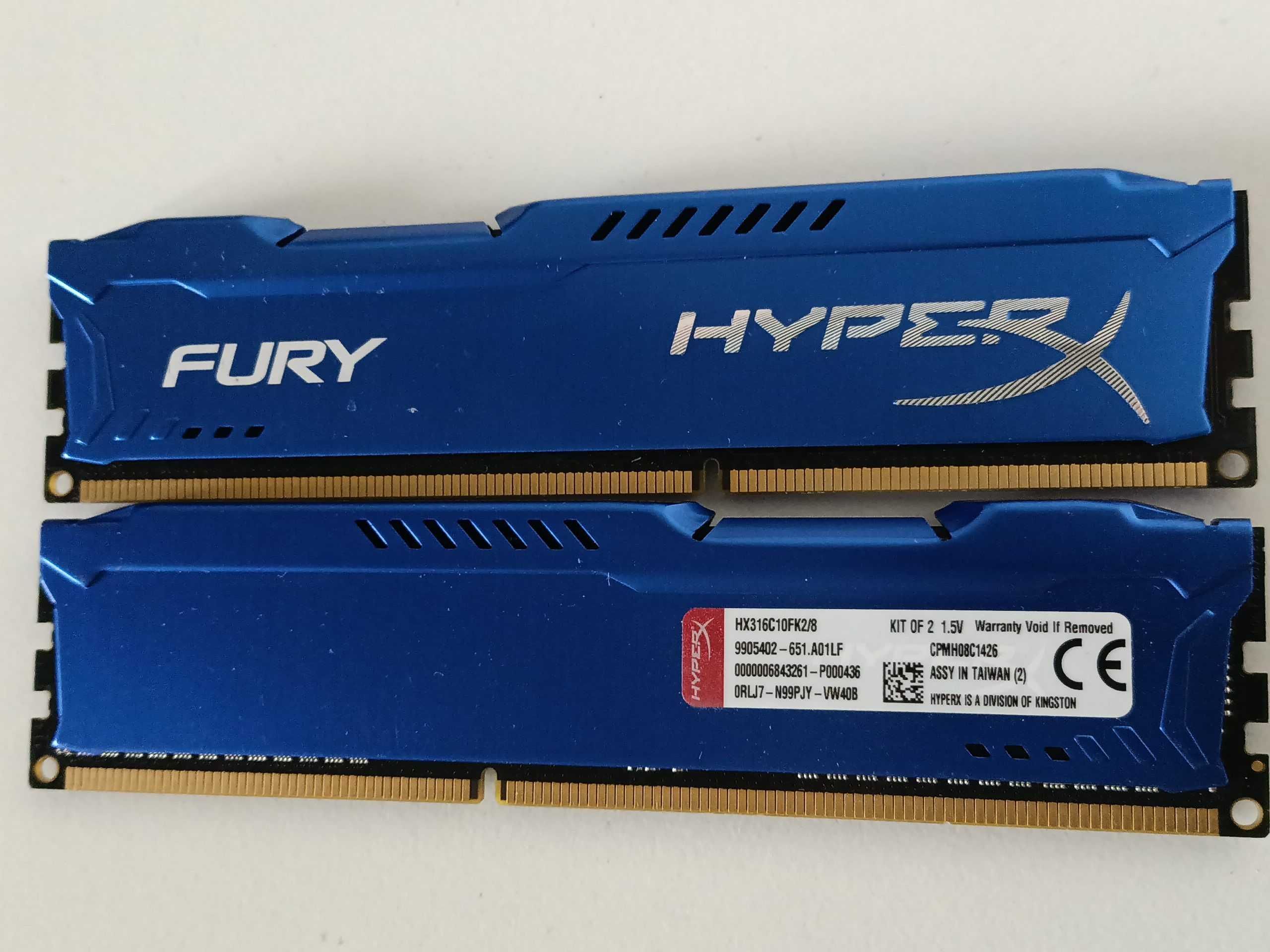4Gb PC3-12800 Kingston Fury DDR3 1600Mhz  компьютерная. Игровая память