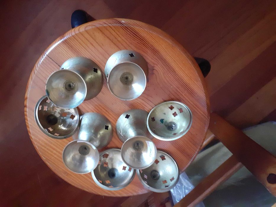 Conjunto de 4 queimadores de Incenso Indiano