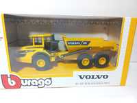 Bburago Volvo A25G sprzęt budowlany,wywrotka,skala 1:50