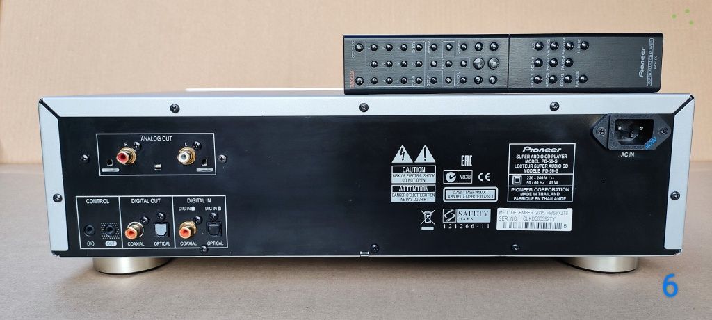 Odtwarzacz CD SACD. Pioneer PD- 50 + Nowy, zapasowy laser + karton