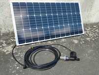 Kit solar painel fotovoltaico bomba de água submersível rega poço lago