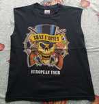 Коллекционный тур винтаж мерч футболка группы Guns n Roses 90/00гг
