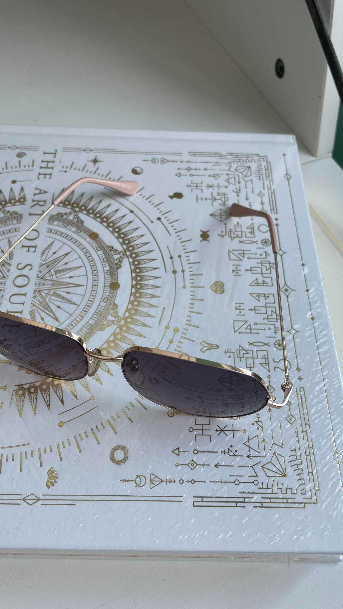 Reserved damskie okulary przeciwsłoneczne pilotki
