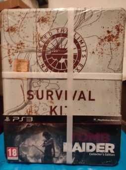 Tomb Raider Survival Kit Collector´s Edition XBOX 360 (Novo selado)