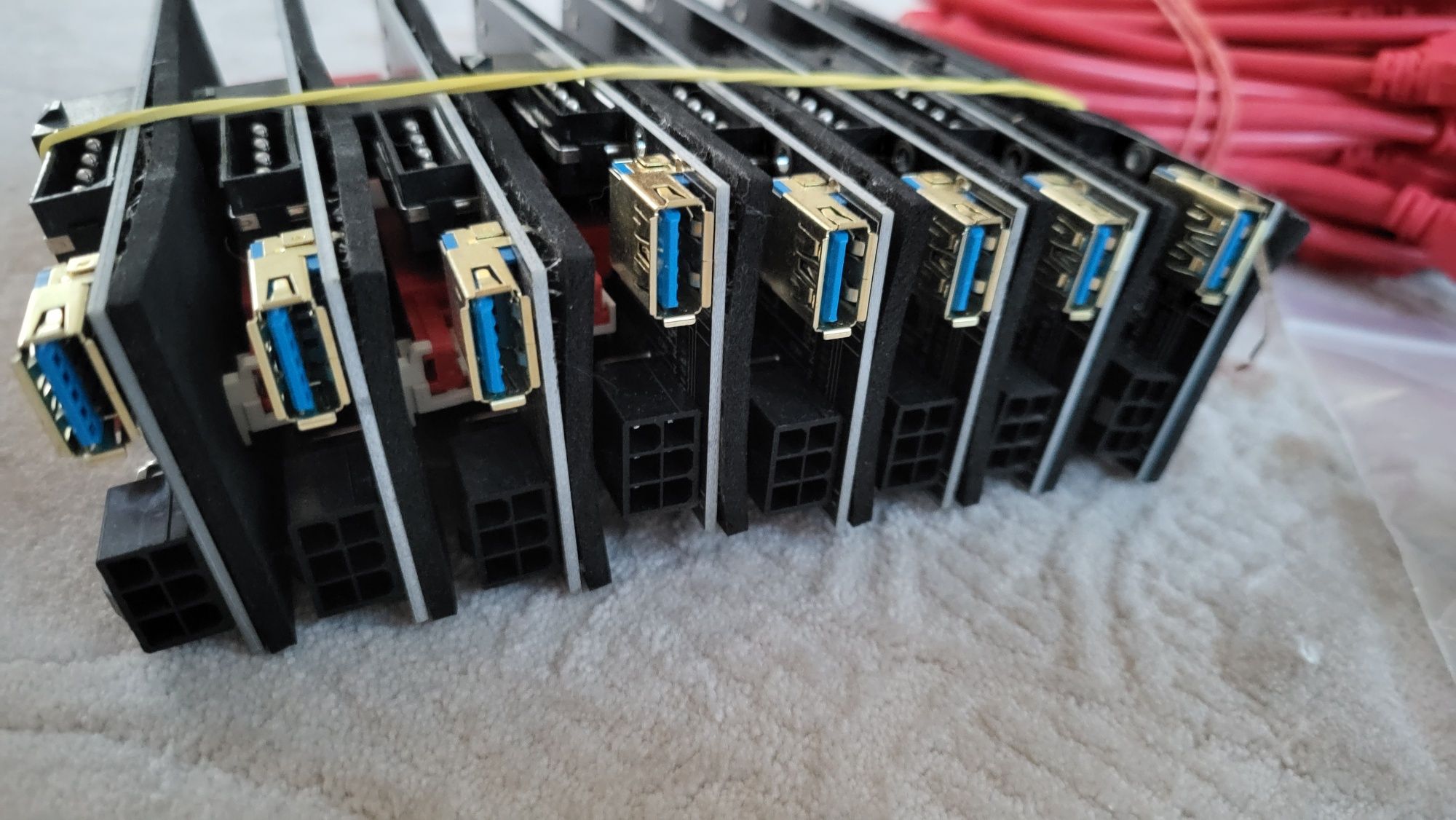 Riser 8 szt PCE164P-N08 USB 3.0