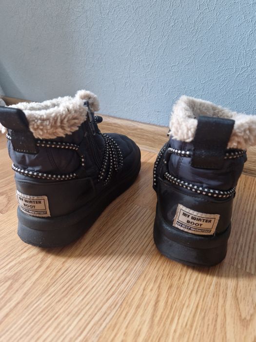 Zara зимові черевики 34 р