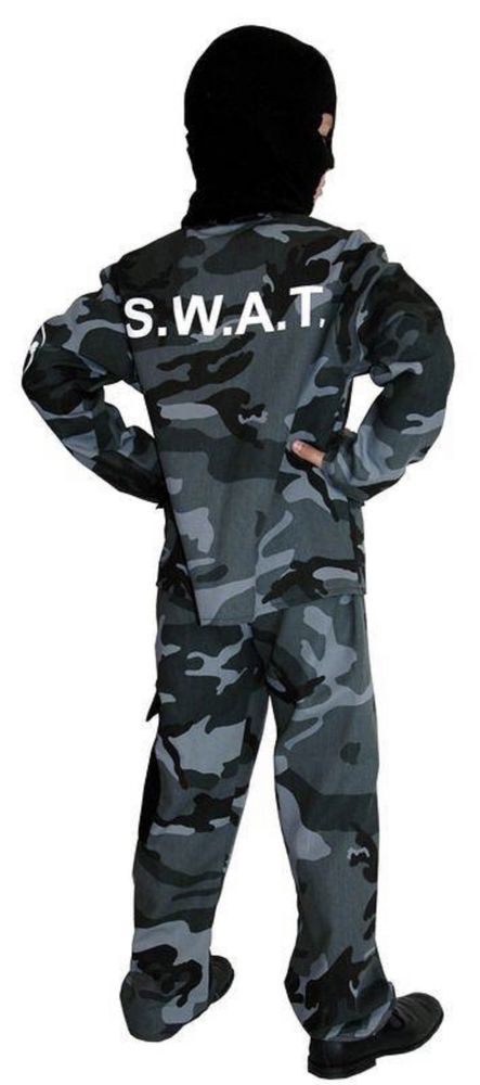 Strój Policjant S.W.A.T - 104 cm NOWY