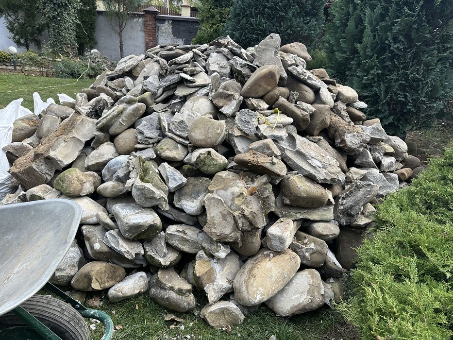 Річковий камінь, бій для фундаменту