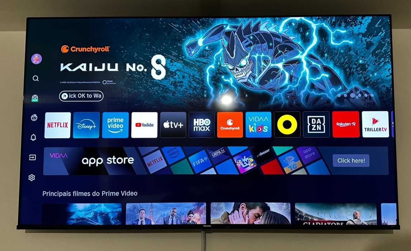 SmartTV 65” Hisense 4K Ultra HD – Garantia até 2026 – Como Nova – 375€