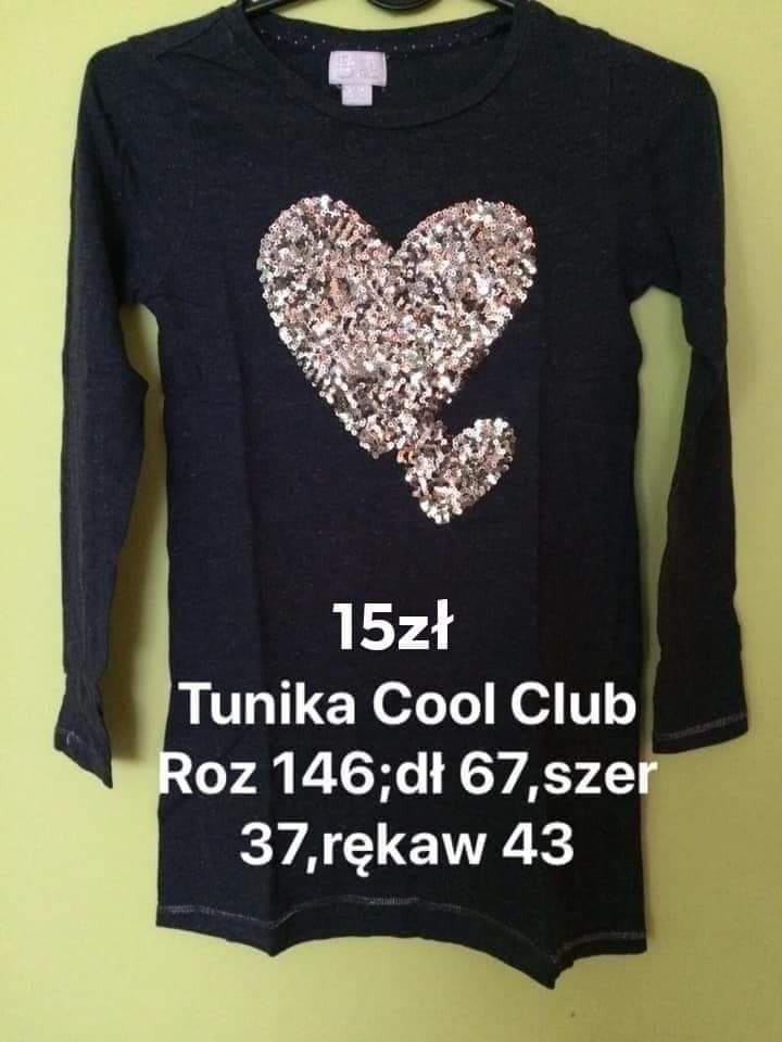 Tunika Cool Club Roz 146;stan idealny
