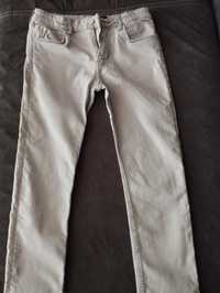 Spodnie jeansowe chłopięce rozmiar 158, jasny szary, H&M