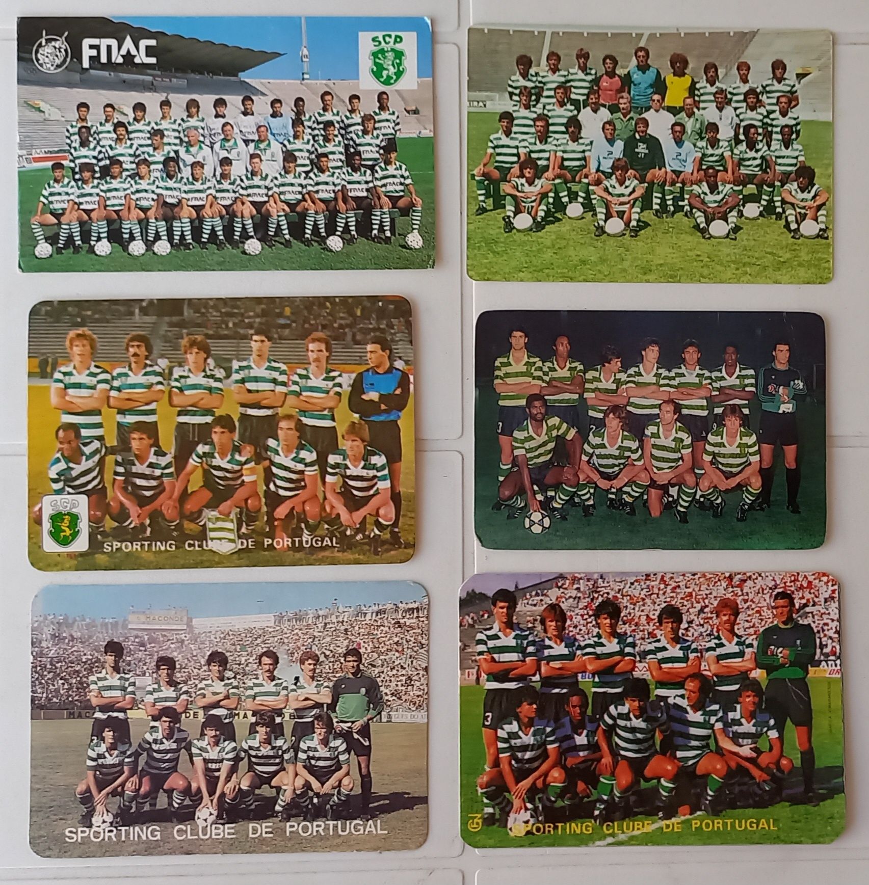 Conjunto de calendários do Sporting