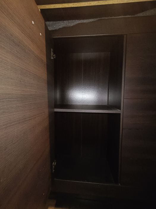 Meble BRW wenge witryna, komoda z barkiem, ława, szafka pod telewizor