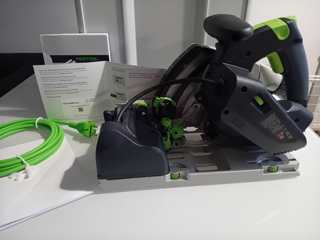 Zagłębiarka z podcinakiem TSV 60 KEBQ-Plus Festool