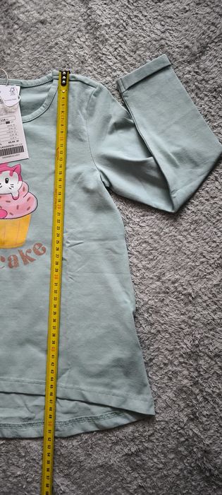 Nowa bluzka tunika coccodrillo r. 116