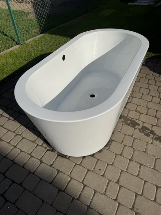 Ванна акрилова 160 см (00221) ванна вільностояча