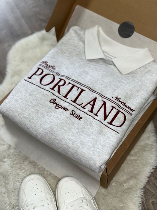 Кофта світшот поло Stradivarius