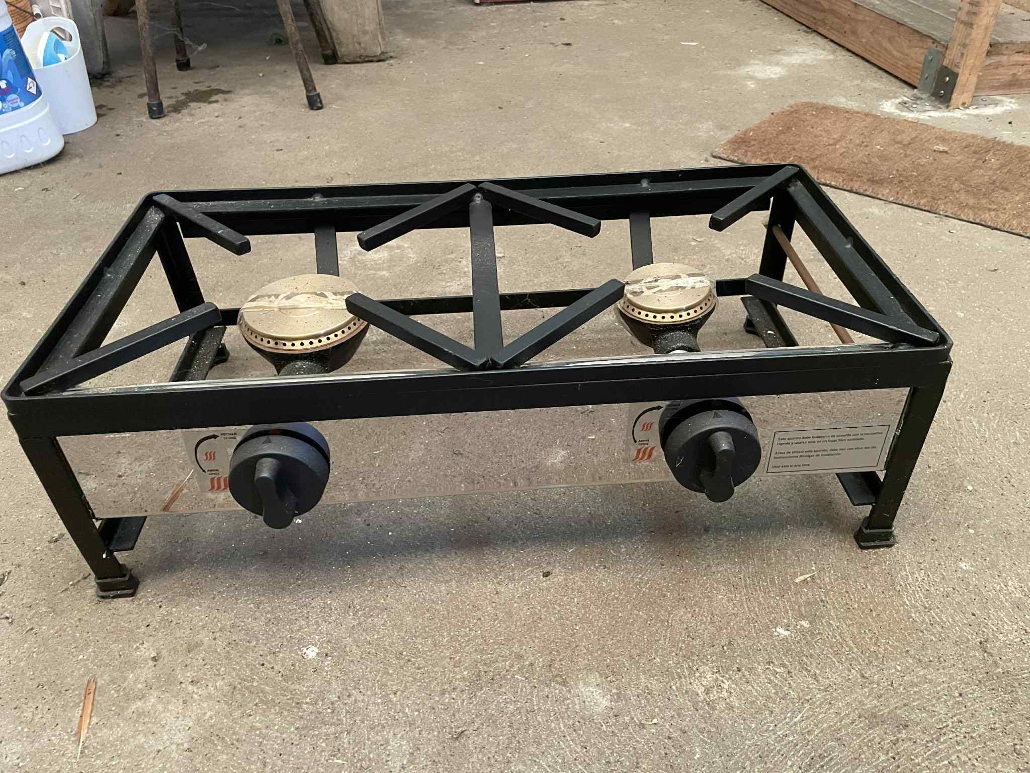 Trempe Gás 60cm X 30cm nunca usado!